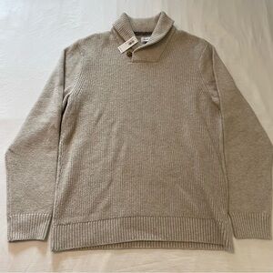 NWT Old Navy shawl neck sweater for men
